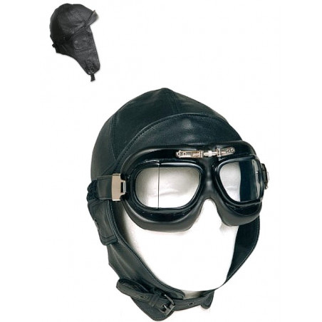 Bonnet Cuir Pilote RAF