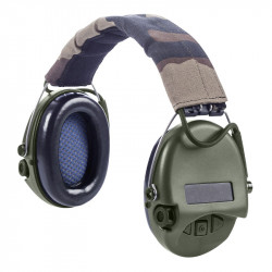 Casque anti-bruit Suprême Pro-X serre-tête tissu camo fr/ce coussinets mousse Sordin
