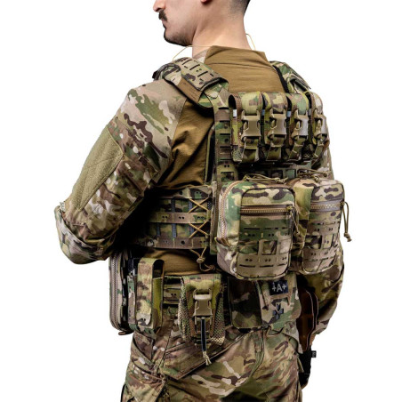 Ceinture Laterale pour porte plaque tactique FROG PRO - Multicam