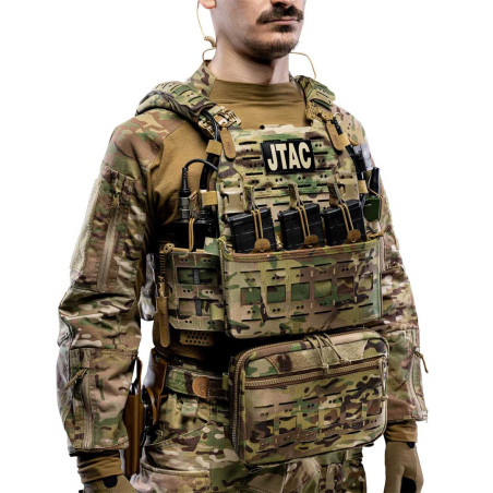 Ceinture Laterale pour porte plaque tactique FROG PRO - Multicam