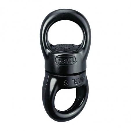 Lot De 10 émerillons à Roulement à Billes Avec Anneaux Soudés - Anti-torsion Pour Pêche - Finition Noire