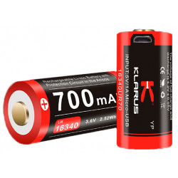 Batterie rechargeable pour lampe XT1C Klarus