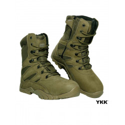 Chaussure Intervention recon cuir - Vert OD