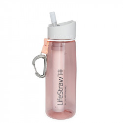 Gourde filtrante eau 650 ml pour randonnée - Light Blue