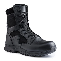 Bottes Militaires Homme - Style Rangers, Semelle Adhérente, Légères - Pour Randonnée, Moto, Quotidien