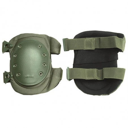 Mil-Tec Coudières De Protection Tactiques - Rembourrage PE 360 G/m², Réglables Velcro, Résistantes Eau Taches, Airsoft Paintball Moto Travail