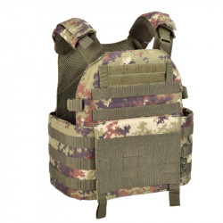 Gilet porte plaques balistiques OUTAC Camouflage Italien