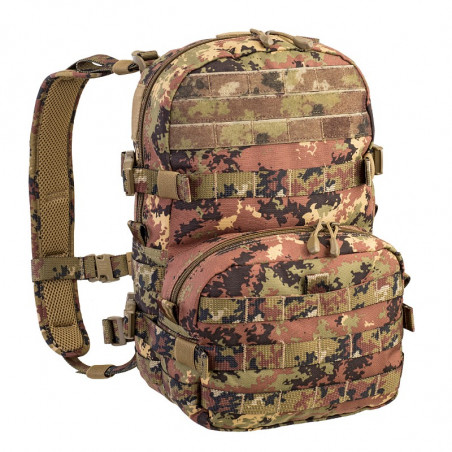 Gilet Porte Plaque avec sac a dos amovible DEFCON 5 - COYOTE