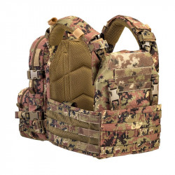 Gilet Porte Plaque avec sac a dos amovible DEFCON 5 - Vegetato