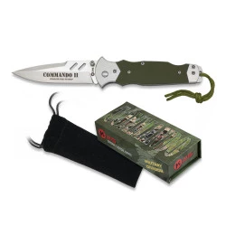 Couteau de poche Unboxer® - Vert Olive - TB Outdoor