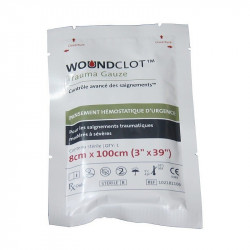 Pansement hémostatique WOUNDCLOT - 8cmx100cm