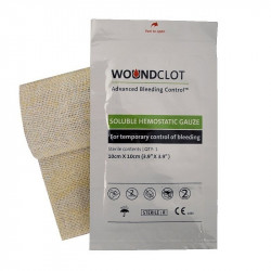 Pansement hémostatique WOUNDCLOT - 10cmx10cm