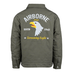 Veste militaire homme Heritage Airborne 100% coton