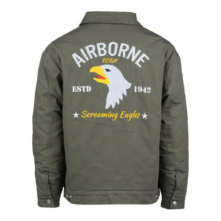 Veste militaire homme Heritage Airborne 100% coton
