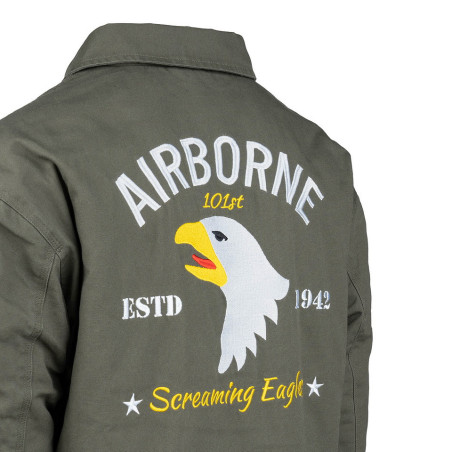 Veste militaire homme Heritage Airborne 100% coton