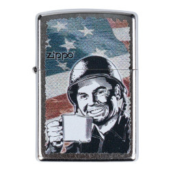 Zippo lighter G.I. Joe Coffee