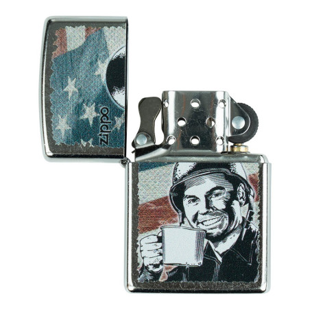 Zippo lighter G.I. Joe Coffee
