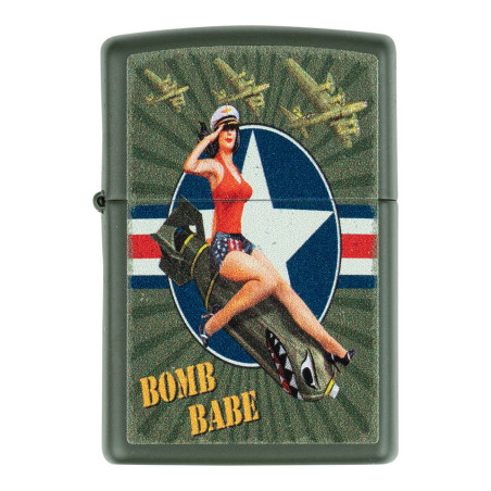 Zippo lighter Pin Up Bomb Babe