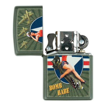 Zippo lighter Pin Up Bomb Babe