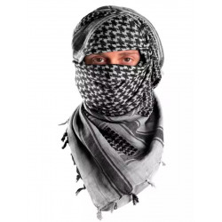 Echarpe / Foulard SHEMAGH / KEFFIEH Blanc