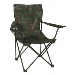 Chaise pliante camping Cam Woodland - Miltec
