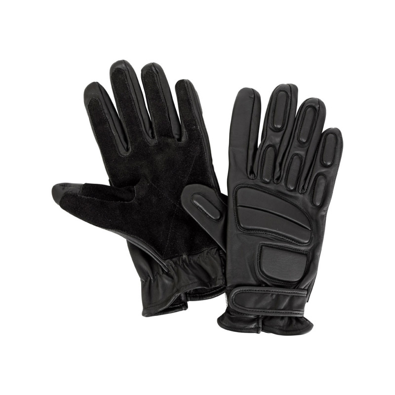Gants d'Intervention Cuir & Kevlar CITYGUARD 2823-S S Noir
