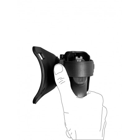 Holster Zoom VKZ8 Glock 17/18/19/22/23 avec lampe/laser - Droitier