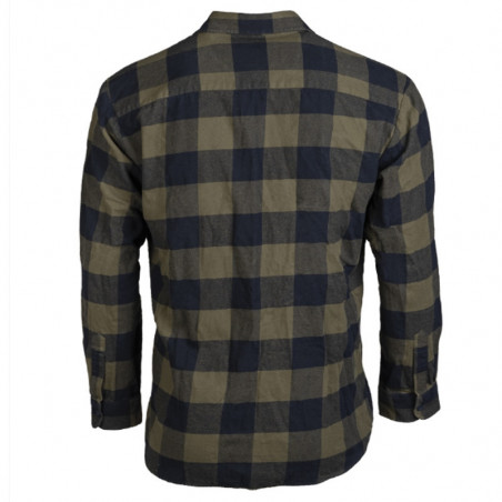Chemise bûcheron VERT/NOIR - MIL-TEC