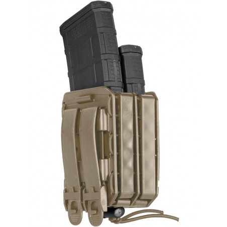 Porte chargeur HK416 / Famas double bungee 8BL TAN - Vega Holster