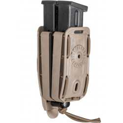 Porte chargeur double PA bungee 8BL TAN - Vega Holster
