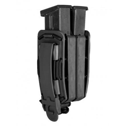 Porte chargeur double PA bungee 8BL Noir - Vega Holster