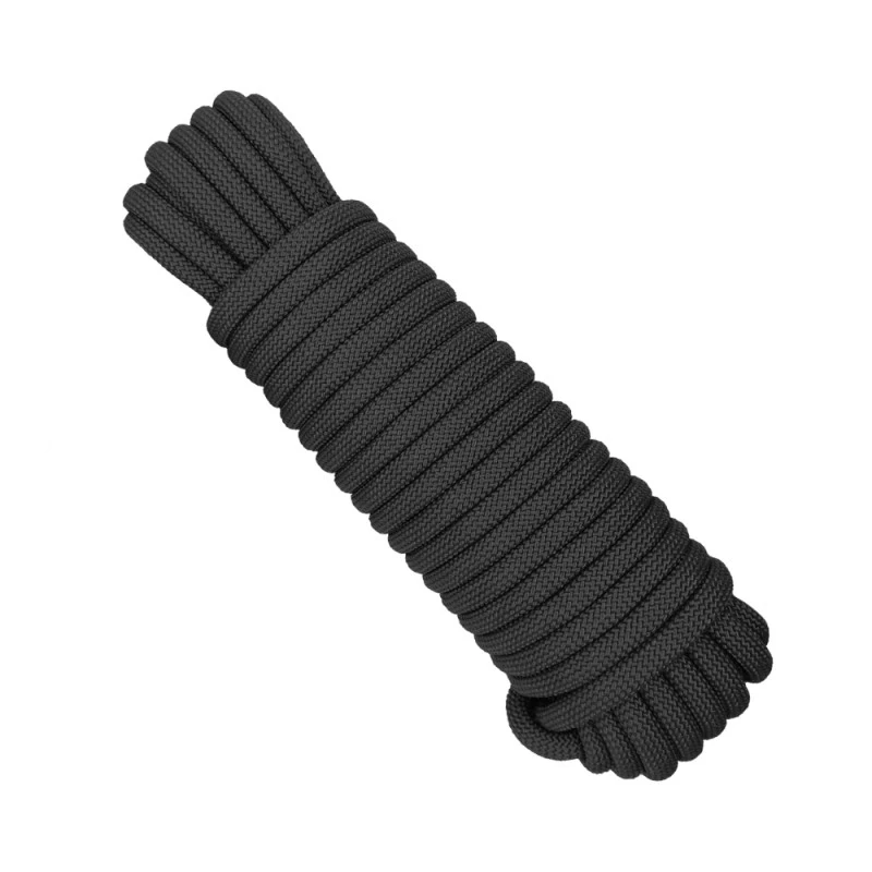 Paracorde expédition 9 mm - longueur 15 m noir - Heracles Tactical