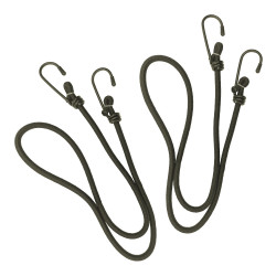 Lot/2 sandows longueur 75 cm - Ø 6 mm Expédition vert olive A10 Equipment