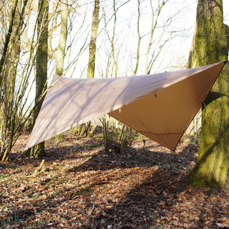 Bâche 3X3 Tarp Bushcraft TF-2215 - Vert OD
