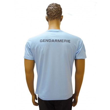 T-shirt Gendarmerie bleu cooldry - Opex
