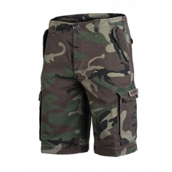 Bermuda Para Trooper Woodland - 100% coton