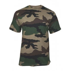 T-Shirt Militaire Homme Écusson