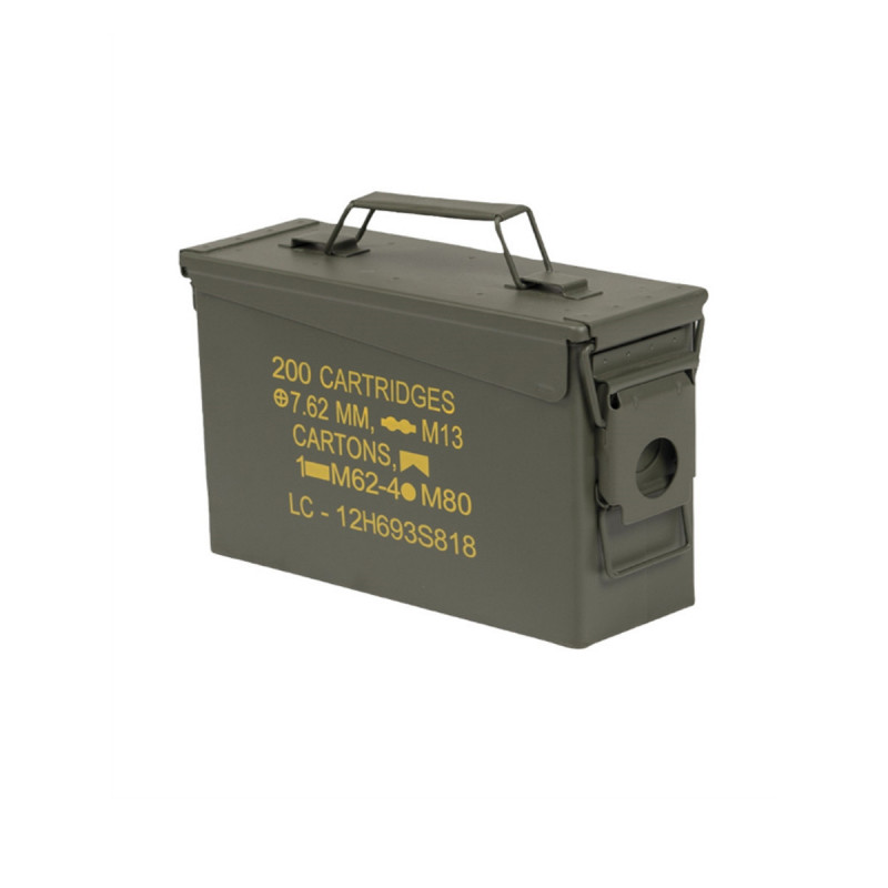Caisse bois munitions militaire
