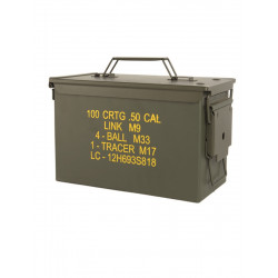 Caisse munitions US M2A1 CAL.50 - Neuve