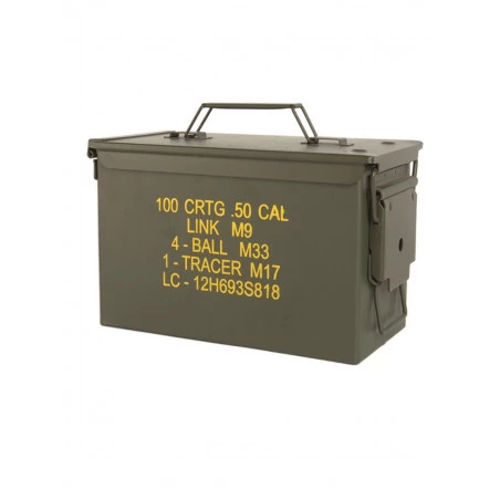 Caisse munitions cal.50 neuve US ARMY