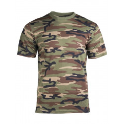 T-Shirt camouflage US Woodland