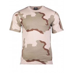 T-Shirt camouflage US Desert 3 couleurs - MIL-TEC