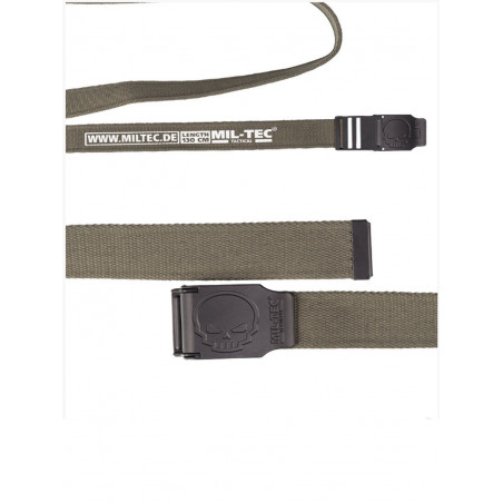 Ceinture Skull MilTec - Vert OD