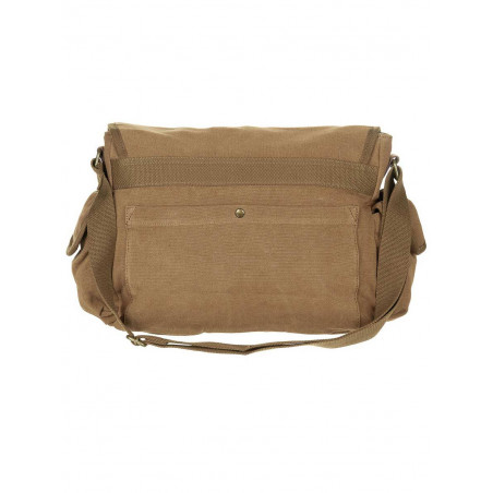 Sac transport vintage coton canvas - Marron