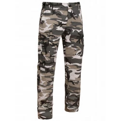 Pantalon Treillis Français F2 Camouflage - Militaire Réglementaire Taille 52 - 85% Coton