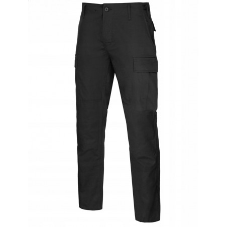 Pantalon BDU Regular Slim Fit ripstop Noir - Teesar