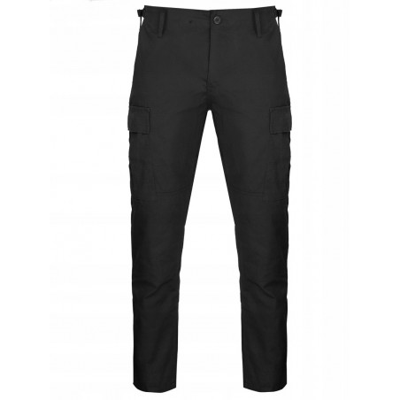 Pantalon BDU Regular Slim Fit ripstop Noir - Teesar