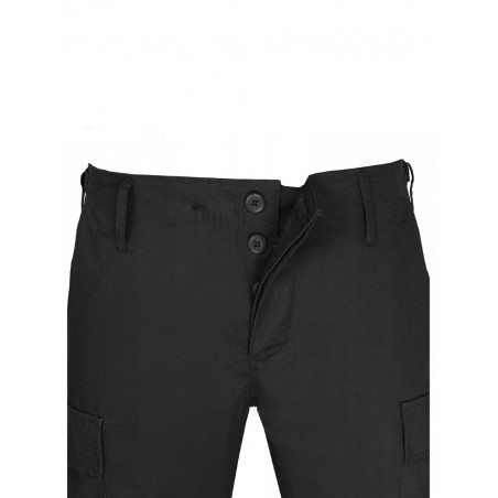 Pantalon BDU Regular Slim Fit ripstop Noir - Teesar