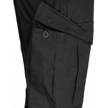 Pantalon BDU Regular Slim Fit ripstop Noir - Teesar