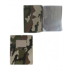 Carnet Lutin A5 30 feuillets camouflage